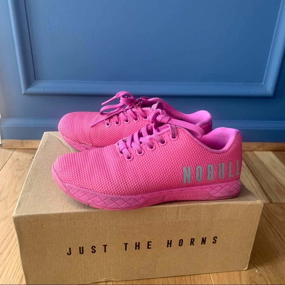 Nobull trainer. Pink 6.5.